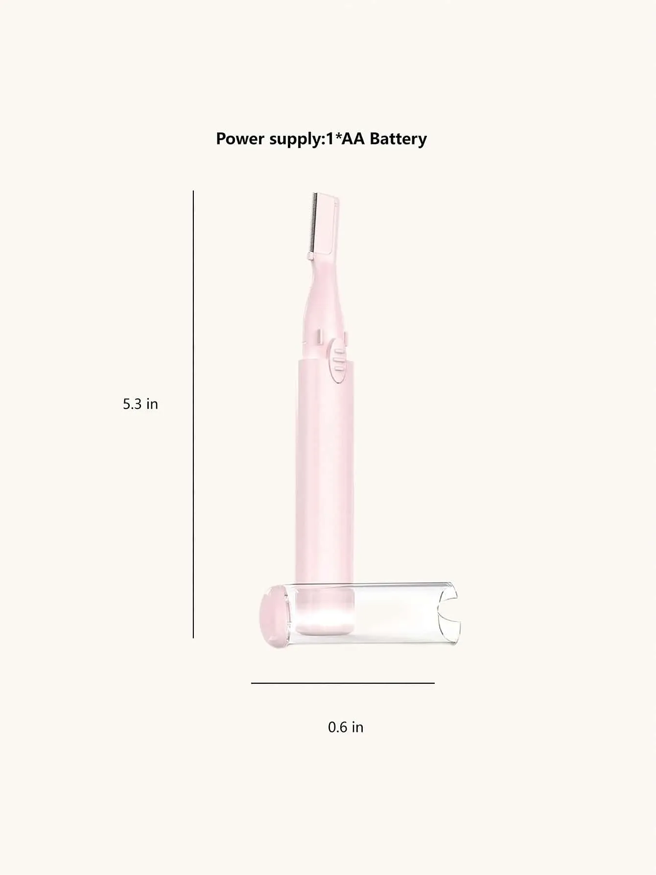 1pc Electric Eyebrow Trimmer