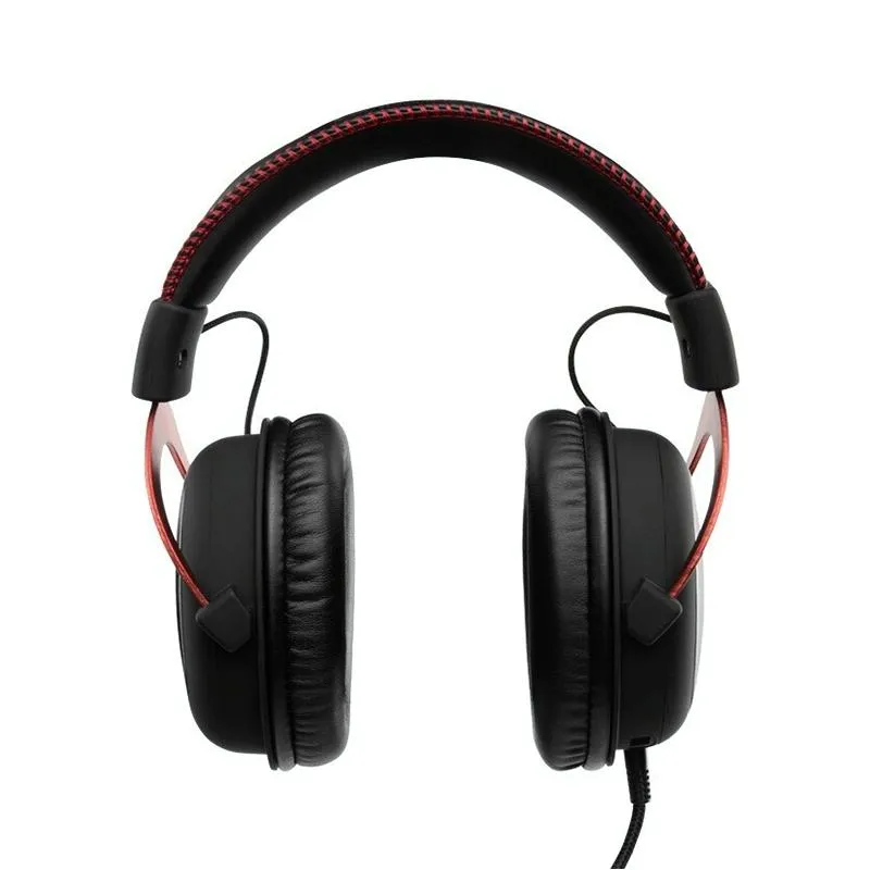 2-pack Headset Earmuffs for Kingston Hyperx Cloud Ii - Black & Blue Protein Skin