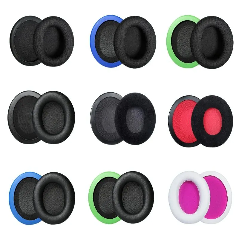 2-pack Headset Earmuffs for Kingston Hyperx Cloud Ii - Black & Green