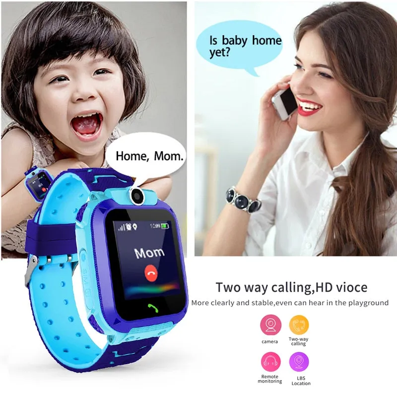 2019 New Smart watch LBS Kid SmartWatches Baby Watch for Children SOS Call Location Finder Locator Tracker Anti Lost Monitor Box