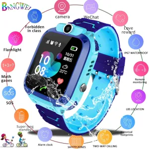 2019 New Smart watch LBS Kid SmartWatches Baby Watch for Children SOS Call Location Finder Locator Tracker Anti Lost Monitor Box