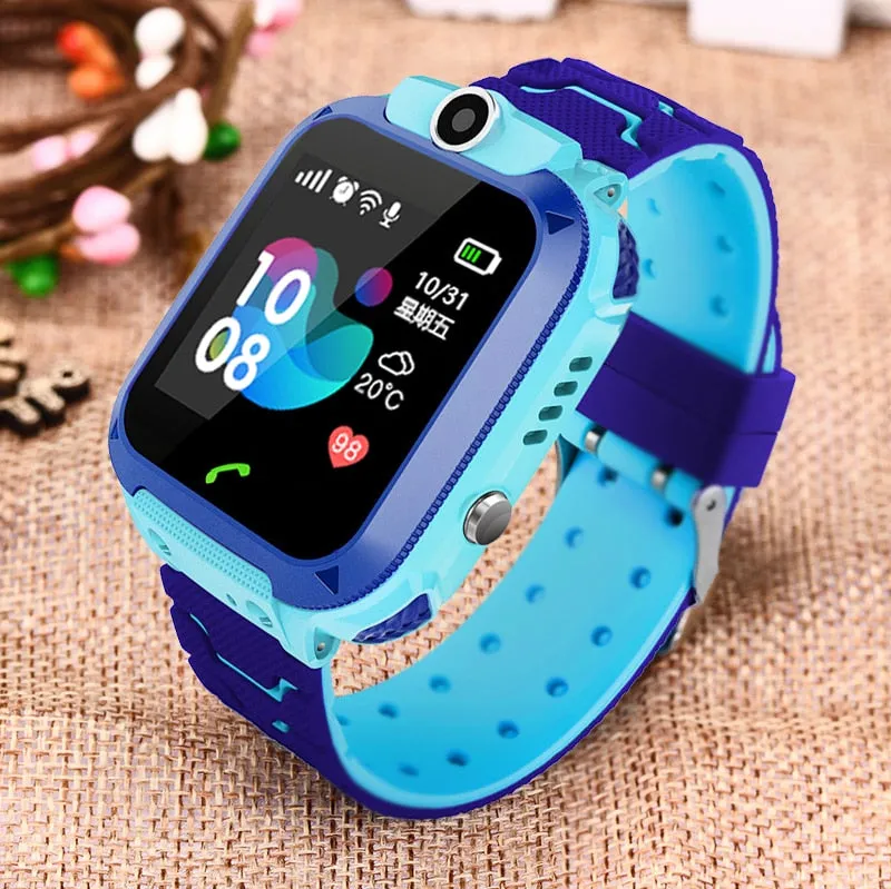 2019 New Smart watch LBS Kid SmartWatches Baby Watch for Children SOS Call Location Finder Locator Tracker Anti Lost Monitor Box