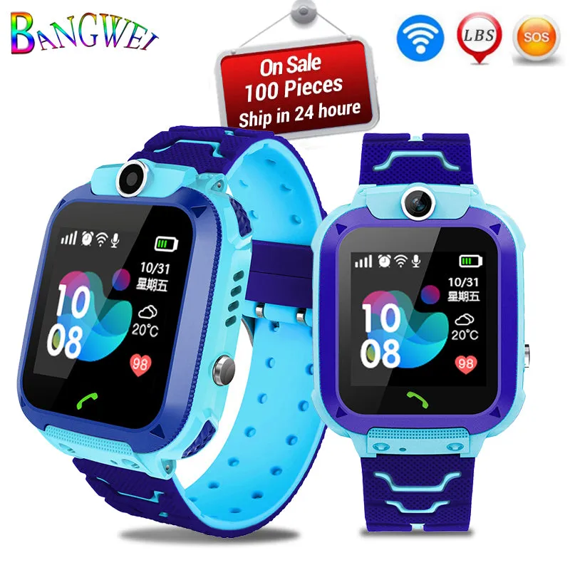 2019 New Smart watch LBS Kid SmartWatches Baby Watch for Children SOS Call Location Finder Locator Tracker Anti Lost Monitor Box