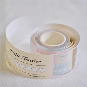 Afterglows - Weekly Trackers | 4cm Kiss-cut Sticker Tape | Release Paper | 5M
