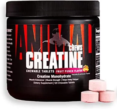 Animal Creatine Chews 120 Chewable Tablets