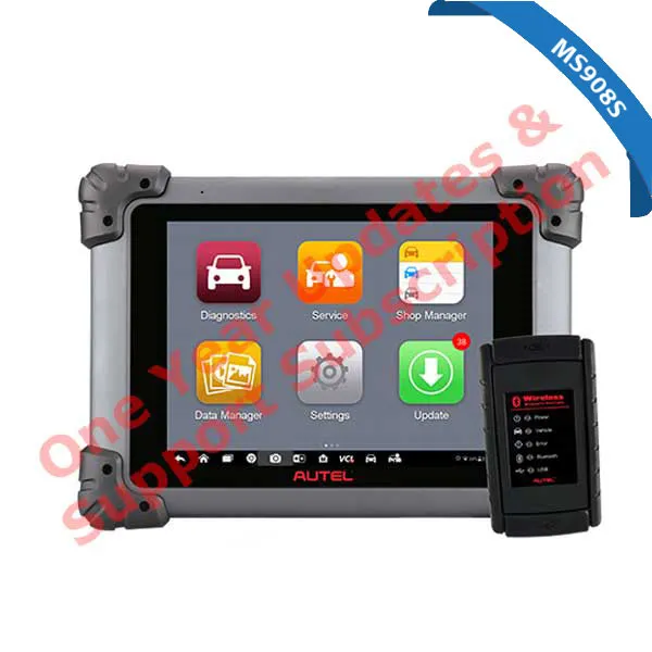 Autel - TCP - MaxiSYS MS908S - Advanced Smart Diagnostic Tool - Updates & Support Sub - 1 YEAR - ( machine sold separately )