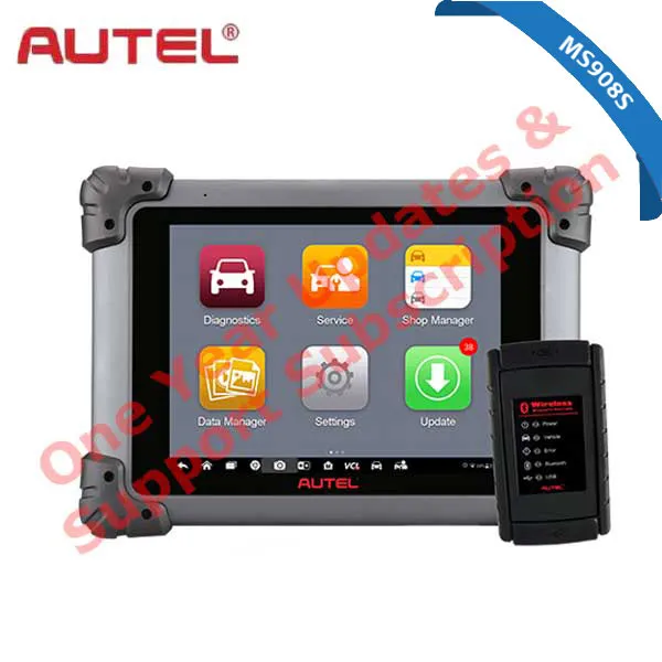 Autel - TCP - MaxiSYS MS908S - Advanced Smart Diagnostic Tool - Updates & Support Sub - 1 YEAR - ( machine sold separately )