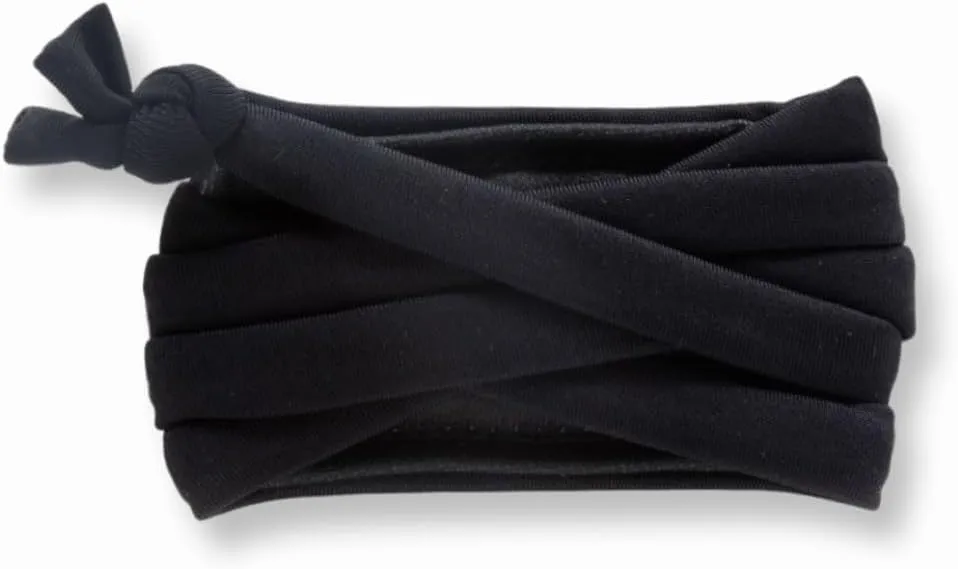 Bandits Original Bracelet with Hidden Zipper Pocket by Ring Protect Your Rings at the Gym, Work, Travel | Black-M