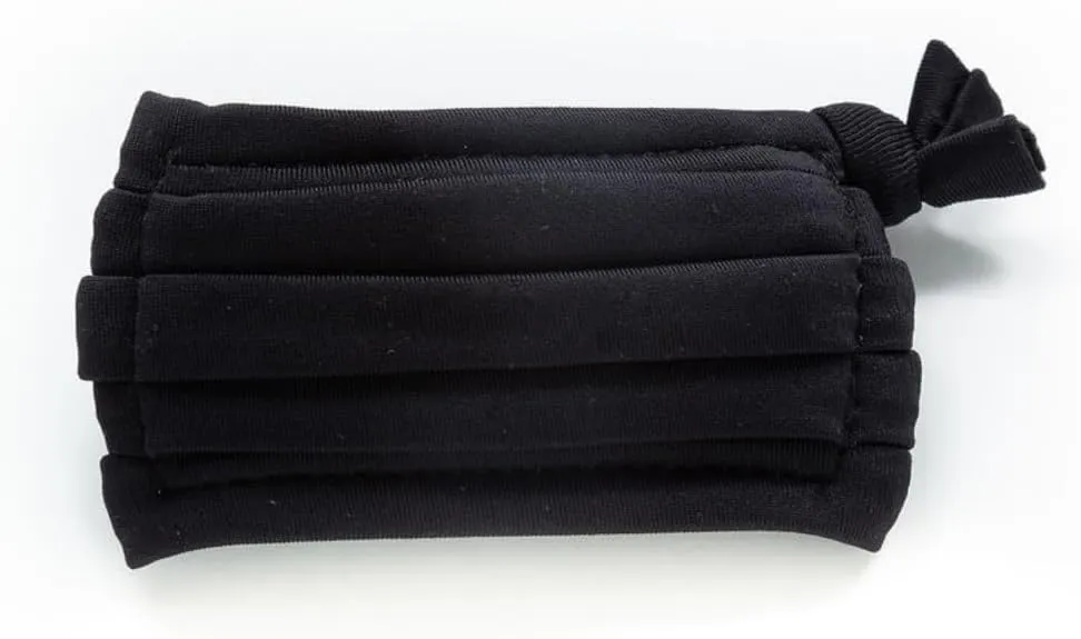 Bandits Original Bracelet with Hidden Zipper Pocket by Ring Protect Your Rings at the Gym, Work, Travel | Black-M