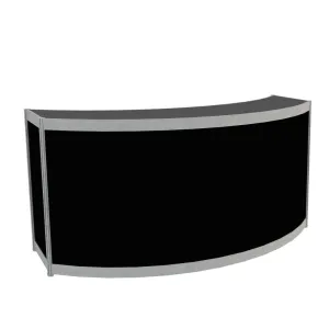 Black Curved Bar