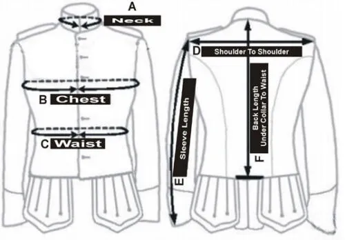 Black Military Doublet Blazer Wool Red Cuffs And Flaps Silver Braid