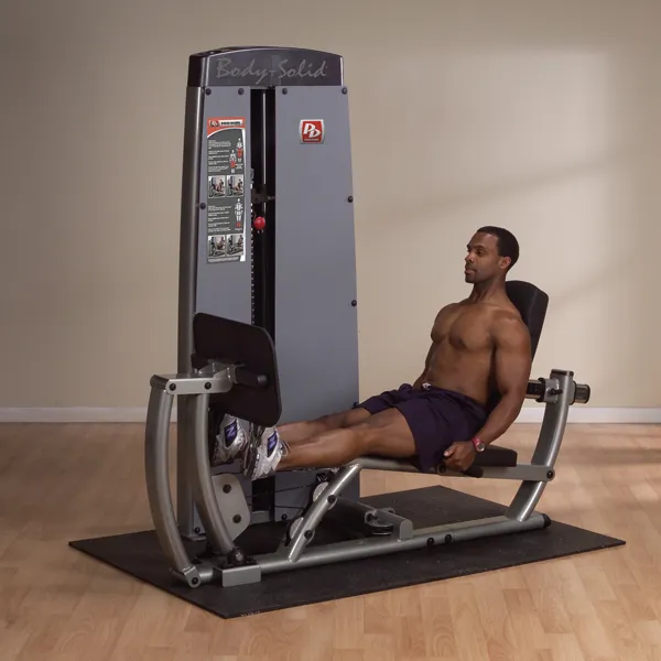 Body-Solid - Dual Leg/Calf Machine FREESTANDING, W STACK