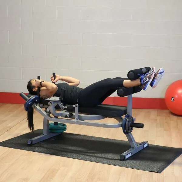 Body Solid Horizontal Ab Crunch Machine