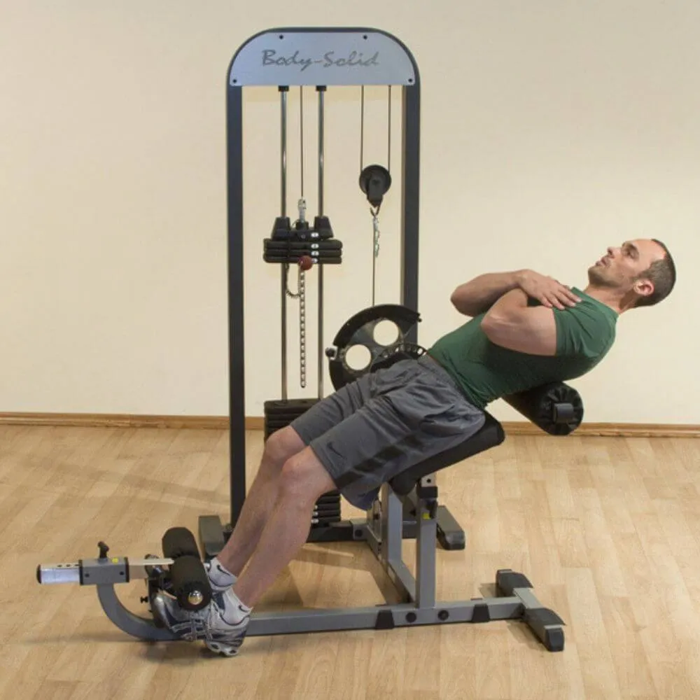 Body-Solid Pro Select Ab And Back Machine GCAB-STK