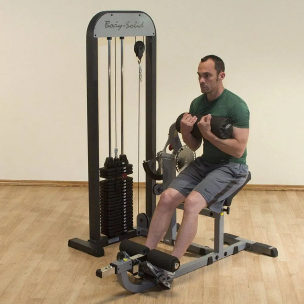 Body-Solid Pro Select Ab And Back Machine GCAB-STK