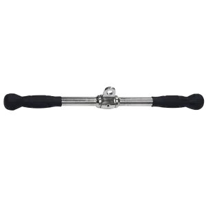 Body Solid Straight Bar Revolving Rubber Grip