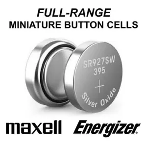 Button Cell Battery Silver Oxide 1.55V SR41SW