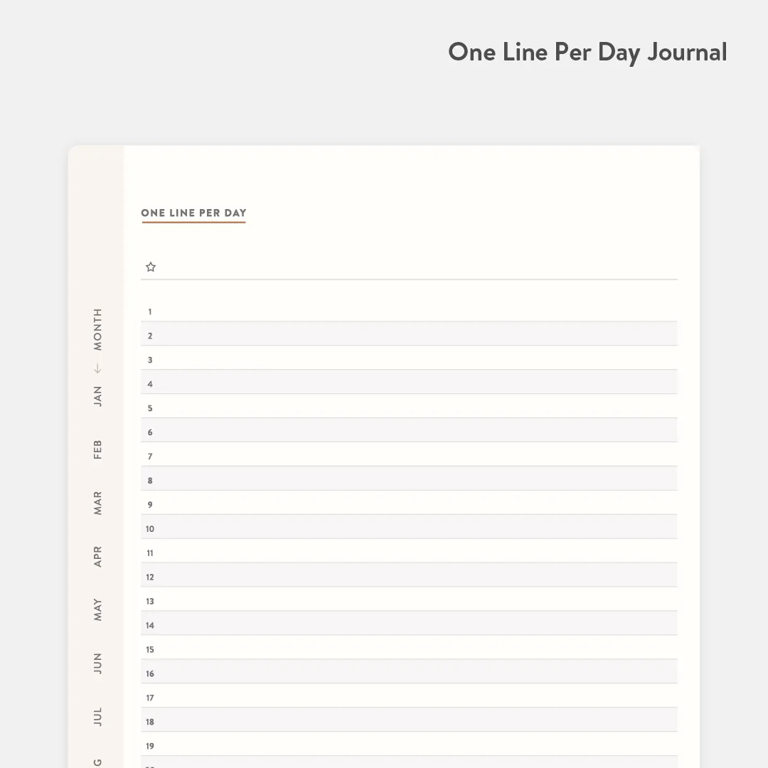 Clear Habit Journal