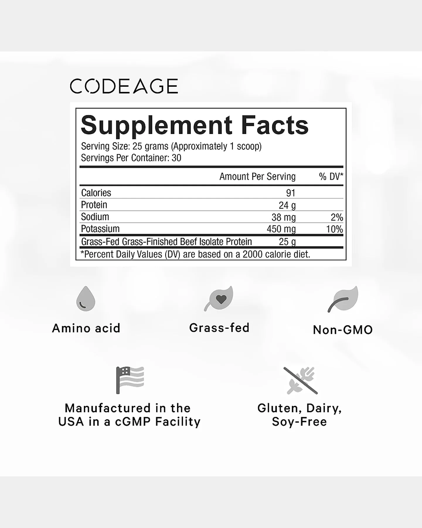 Codeage Beef Isolate Protein