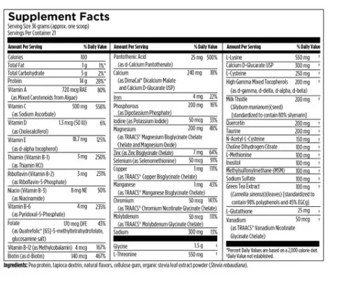 Designs for Health VegeCleanse™ (formerly PaleoCleanse™ PCL756)
