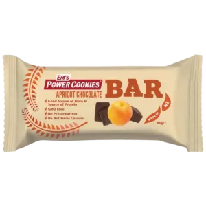 Em's Power Cookies - Energy Bars - Apricot Chocolate