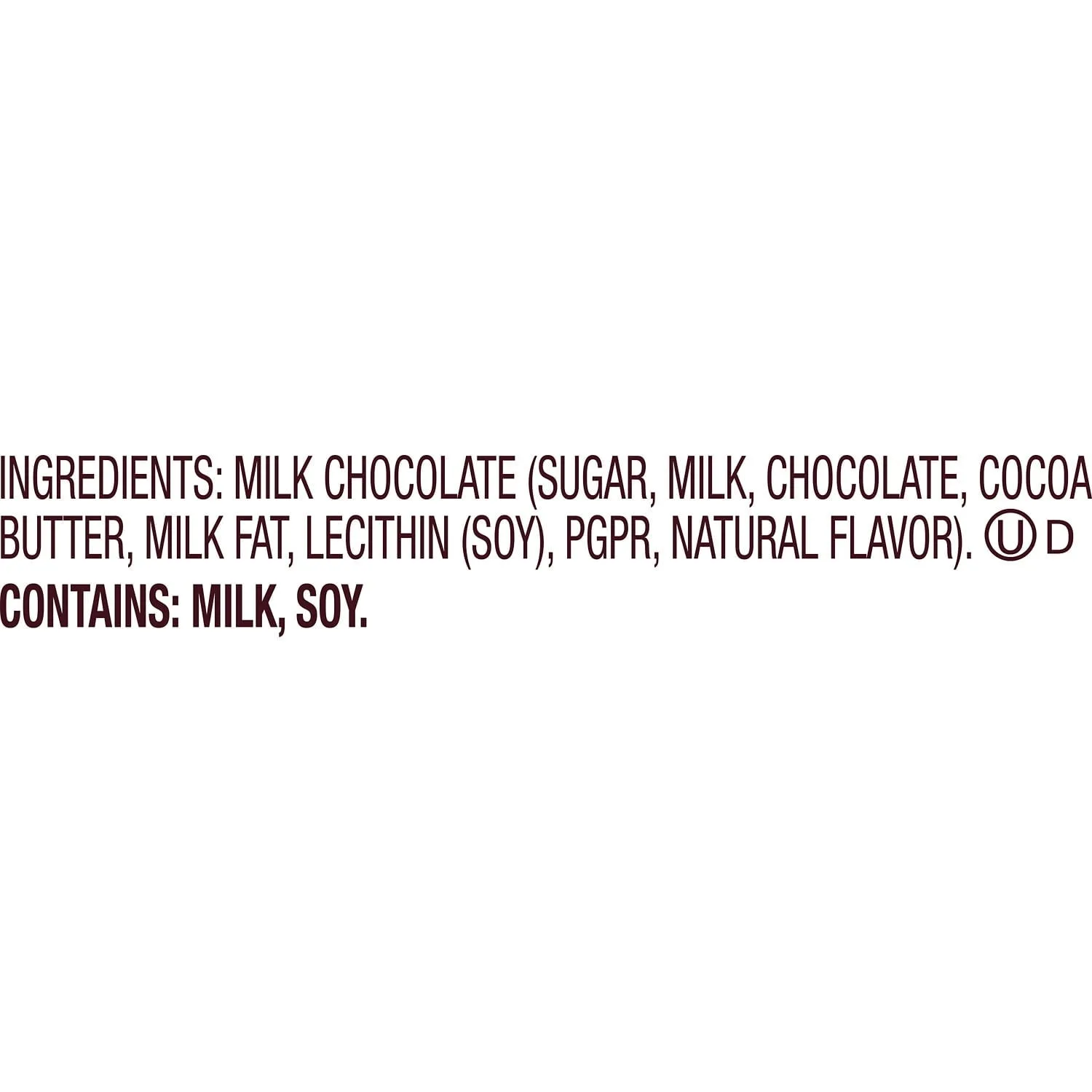 Hershey's Milk Chocolate Full Size Candy, Bar 1.55 oz