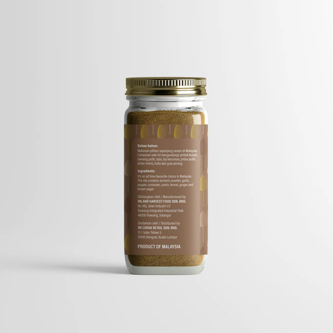 Kesidang Seasoning 50g Jar: Satay