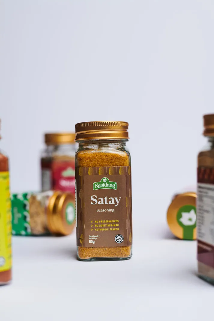 Kesidang Seasoning 50g Jar: Satay