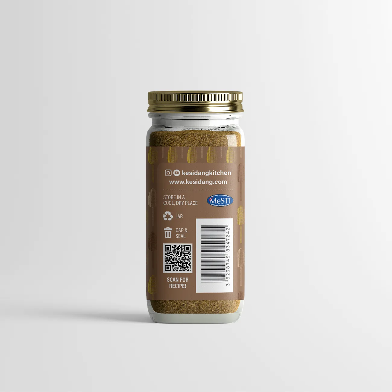 Kesidang Seasoning 50g Jar: Satay