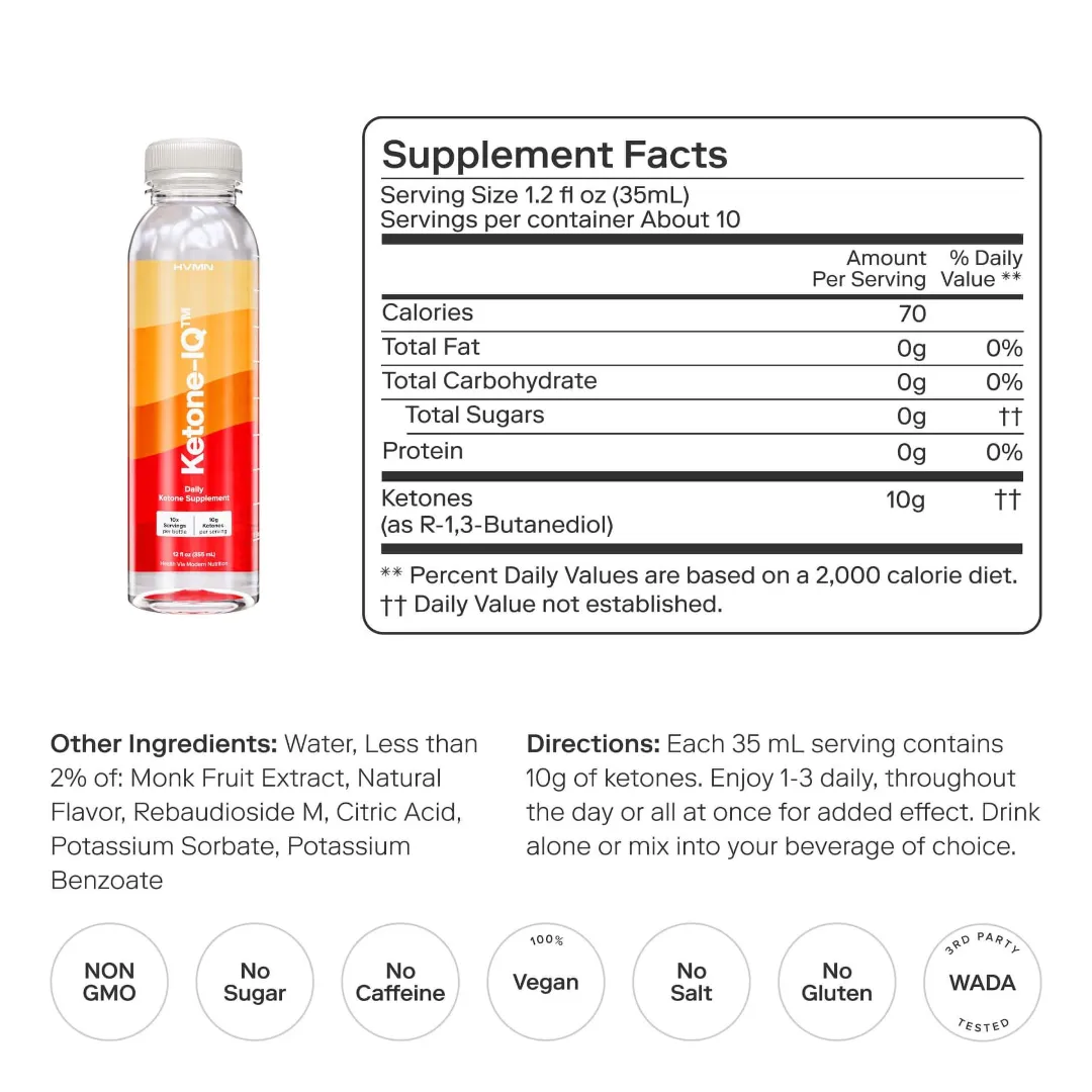 Ketone-IQ - Classic Multiserving Bottle - Original