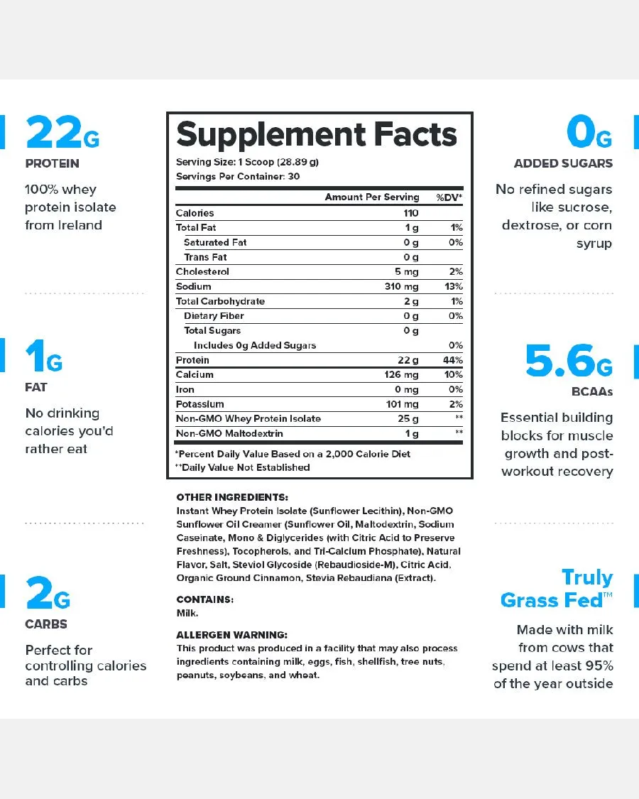 Legion Whey  Whey Isolate Protein Powder
