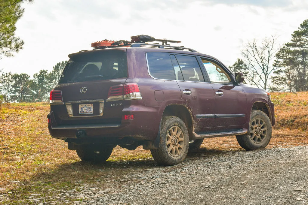 LFD Off Road Ruggedized Crossbar Bundle - LC 200 and LX570