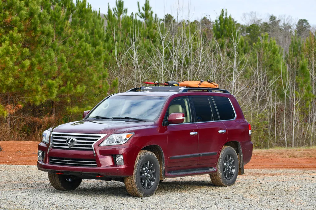 LFD Off Road Ruggedized Crossbar Bundle - LC 200 and LX570