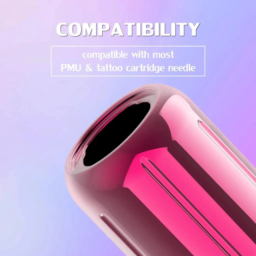 Lola Air Wireless PMU Machine - Silver Pink Gradient