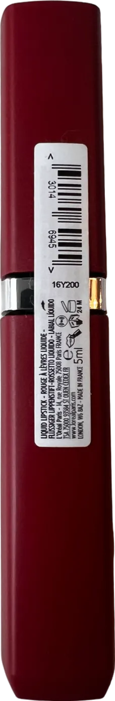 loreal Infaillible Matte Resistance Lipgloss 400 5ml