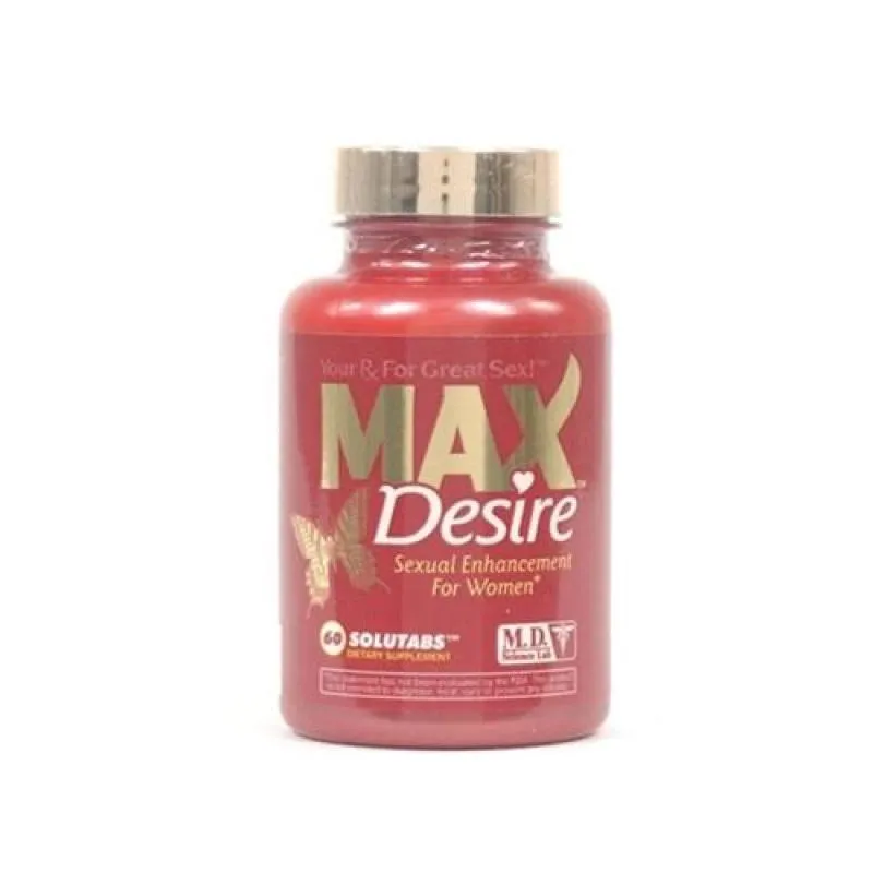 Max Desire - Cap Bottle - 60 Solutabs