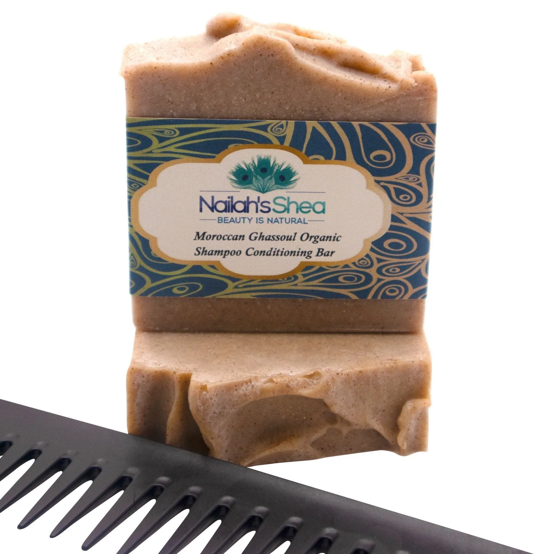 Moroccan Ghassoul Clay Shampoo Conditioning Bar