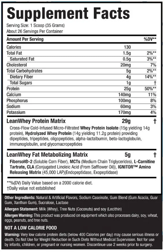 MUSCLESPORT Lean Whey