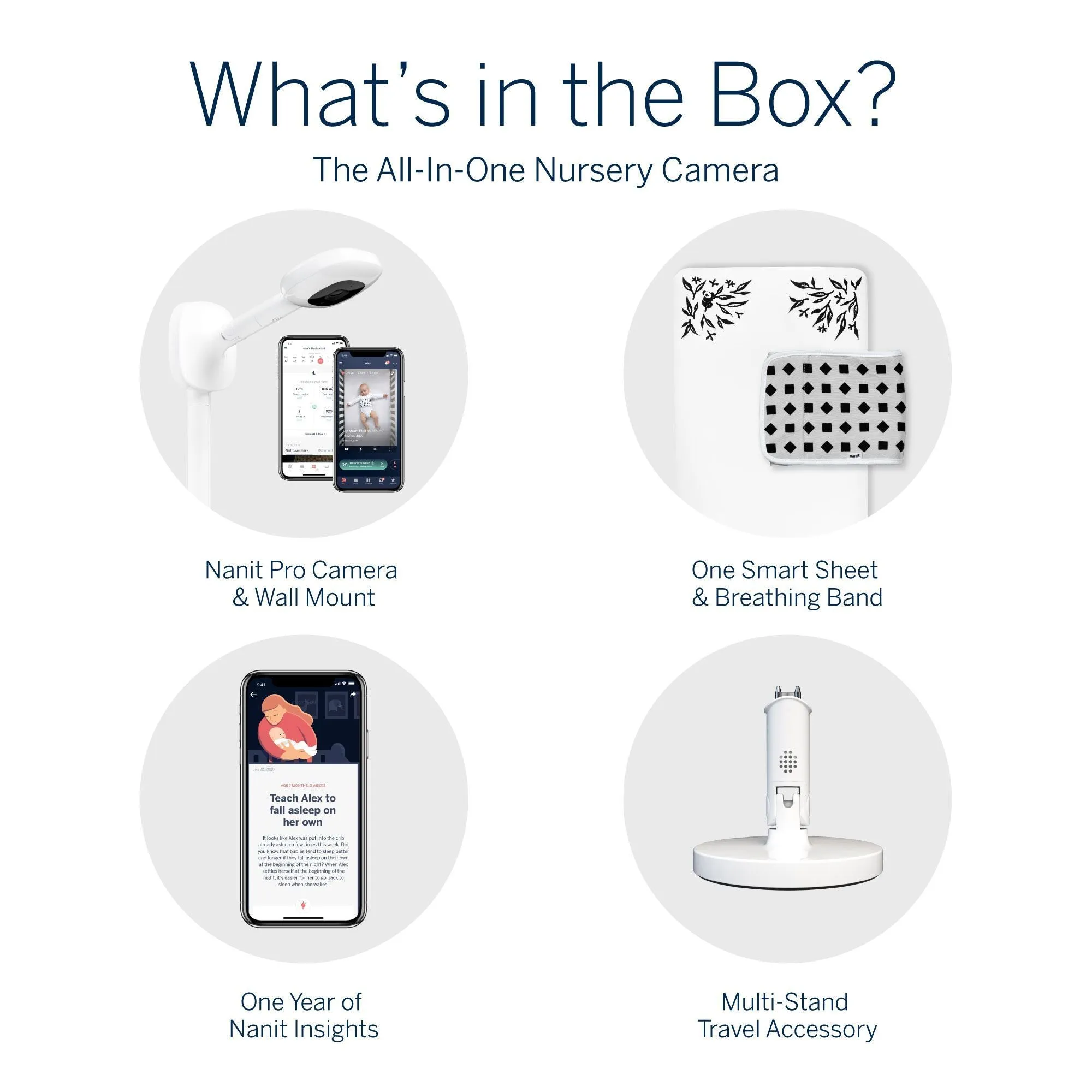 Nanit Pro Complete Baby Monitoring System