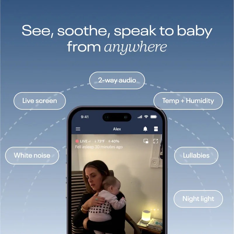 Nanit Pro Smart Baby Monitor   Flex Stand