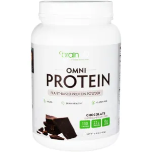 OMNI Protein Powder: Chocolate 2.38 lbs by BrainMD