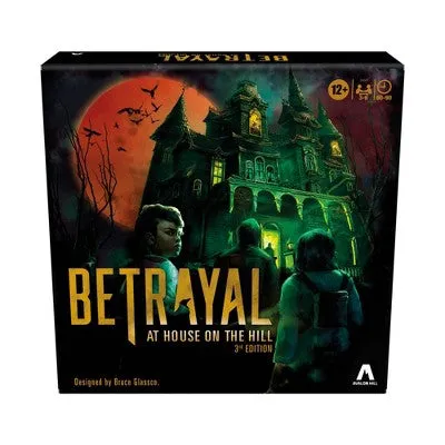 Open Box - Avalon Hill Betrayal at House on the Hill 3rd Edition Game