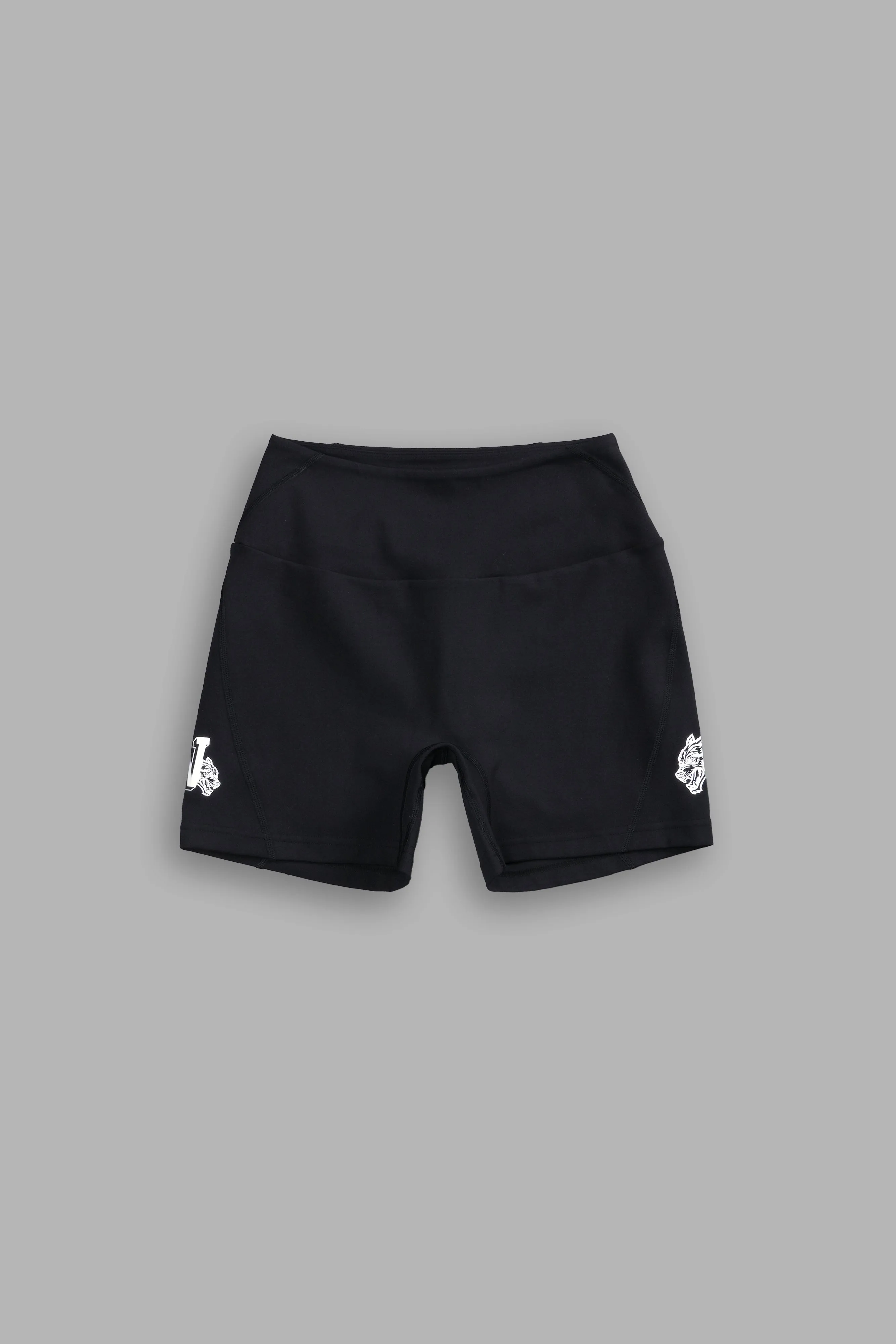 Our Stamp "Alexa" Energy Shorts in Black