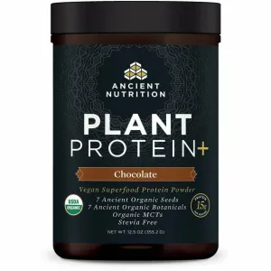 Plant Protein  Chocolate 12 servings By Ancient Nutrition