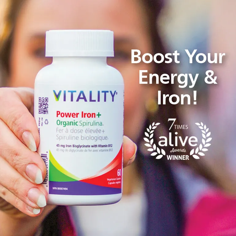 Power Iron   Organic Spirulina