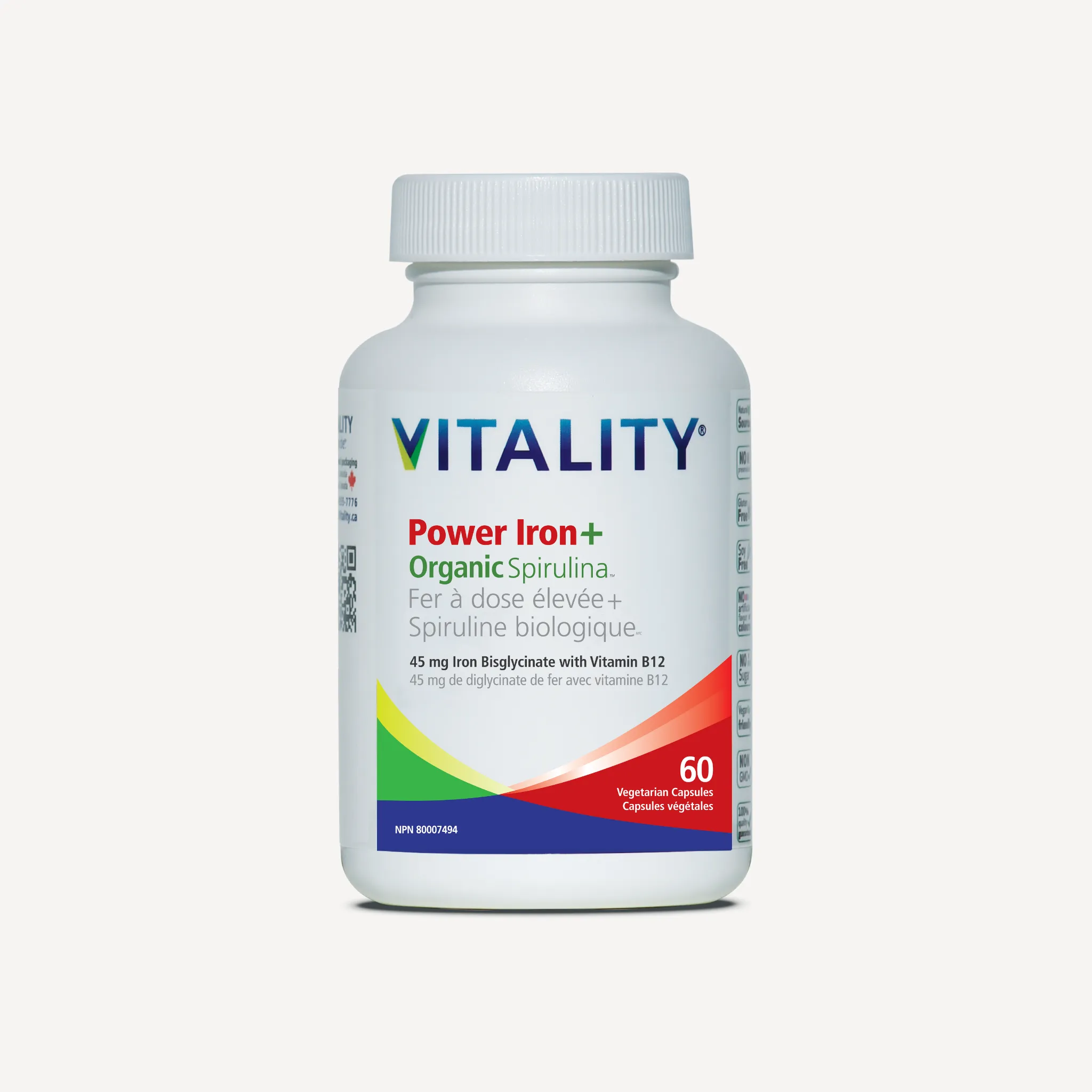 Power Iron   Organic Spirulina