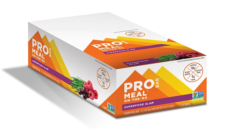 Probar Meal On-The-Go Bars Superfood Slam 12-Pack