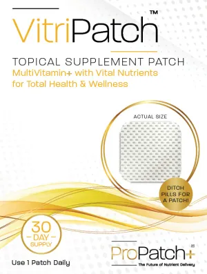 ProPatch  VitriPatch Topical Multivitamin Supplement Patch