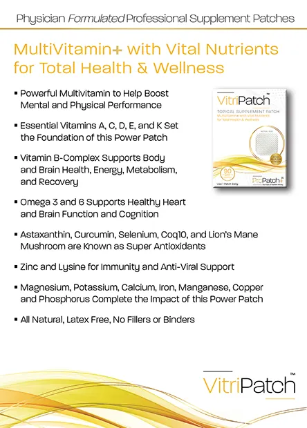 ProPatch  VitriPatch Topical Multivitamin Supplement Patch