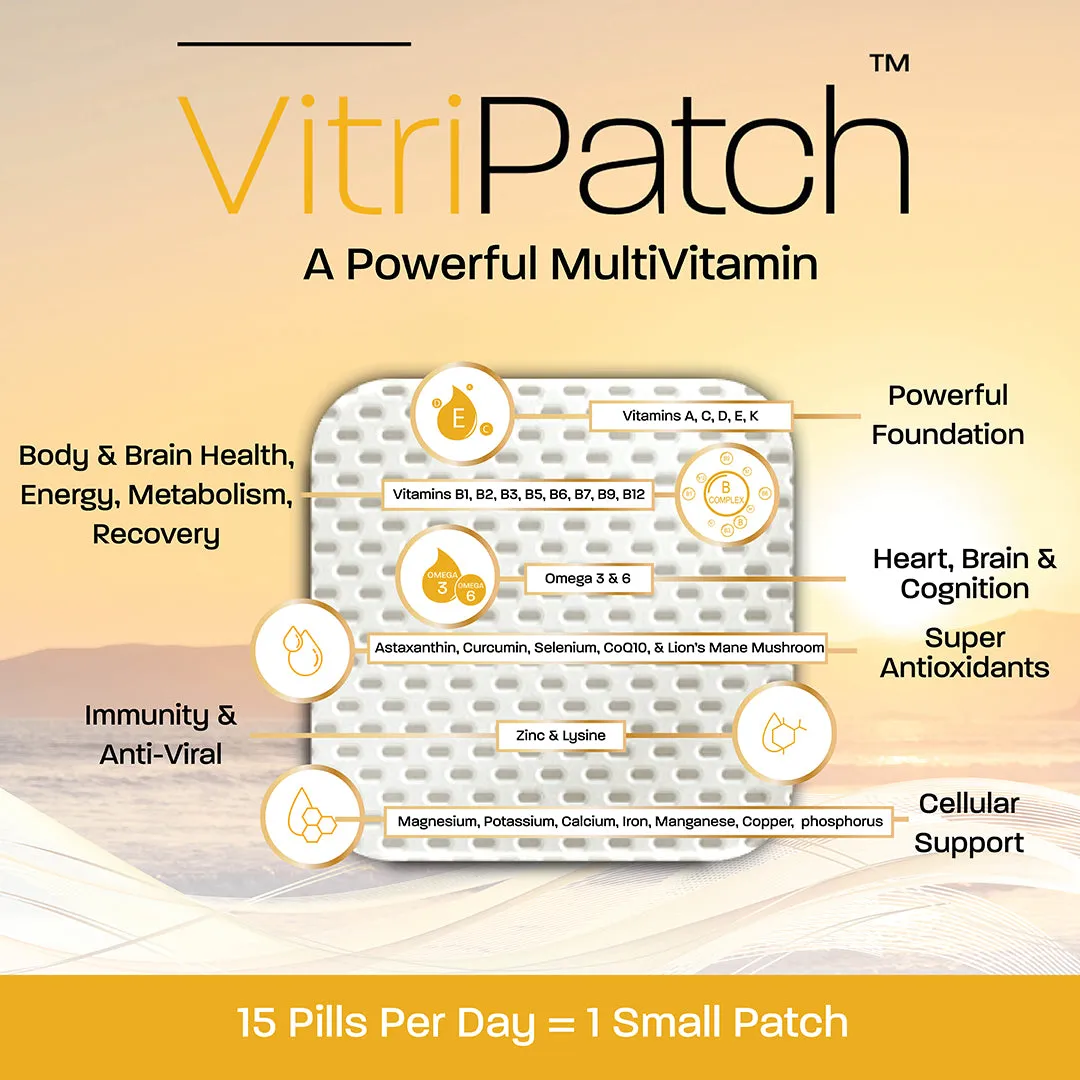 ProPatch  VitriPatch Topical Multivitamin Supplement Patch